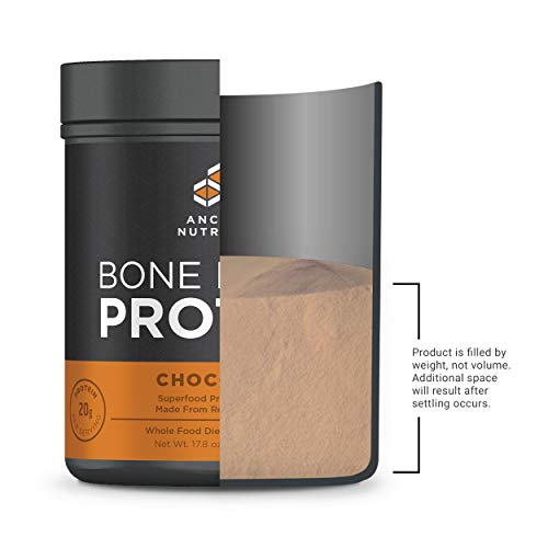Ancient Nutrition Bone Broth Protein Powder, Chocolate - Dairy Free, Gluten Free and Paleo Friendly - 20 Servings Supplement Ancient Nutrition 
