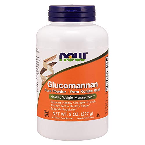 NOW Glucomannan Pure Powder, 8 Ounce Supplement NOW Foods 