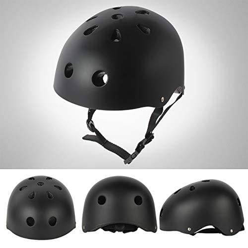 Tourdarson Adult Skateboard Helmet Specialized Certified Protection Multi-Sports for Scooter Skate Skateboarding BMX (Black, Medium) Sports Tourdarson 