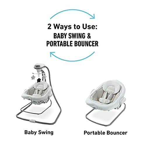 Graco DuetConnect LX Swing and Bouncer, Redmond Baby Product Graco 