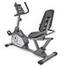 Marcy Magnetic Recumbent Exercise Bike with 8 Resistance Levels NS-40502R,Grey Sports Marcy 
