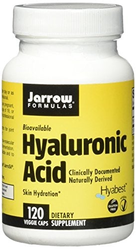 Jarrow Formulas Hyaluronic Acid, Skin Hydration, 120 Veggie Caps Supplement Jarrow 