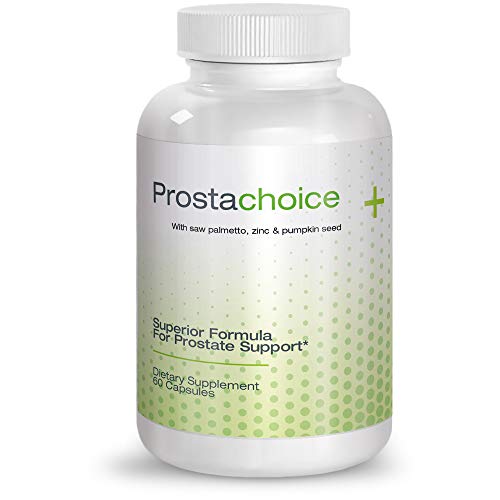 ProstaChoice+ Prostate Health Support Supplement with Saw Palmetto, Zinc & Pumpkin Seed, 60 Capsules Supplement Bronson 