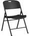 AmazonBasics Folding Plastic Chair, 350-Pound Capacity, Black, 6-Pack Furniture AmazonBasics 