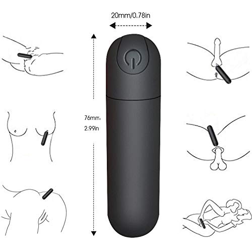 G Spot Bullet Dildo Vibrator Nipple Clitoris Stimulator USB Rechargeab ShopWell G Spot Bullet Dildo Vibrator Nipple Clitoris Stimulator USB Rechargeab ShopWell