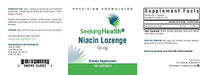 Seeking Health | Niacin | 50 mg | Vitamin B3 Supplement | 100 Vegetarian Capsules | Non-GMO Supplement Seeking Health 
