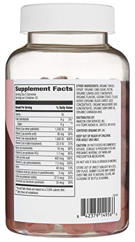 Amazon Brand – Revly Women’s Multivitamins, 90 Gummies, 1 Month Supply, Vegetarian, Organic Supplement Revly 