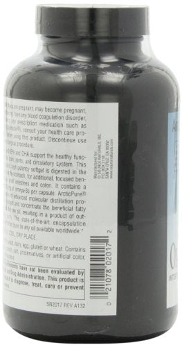 Source Naturals ArcticPure Omega-3 Fish Oil Ultra Potency 850mg Enteric Coated EPA/DHA for a Healthy Heart, Joints and Immune System - Molecularly Distilled for Pharmaceutical Quality - 120 Softgels Supplement Source Naturals 