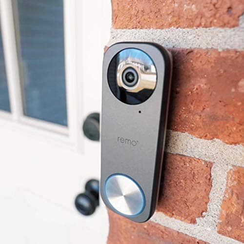 Remo+ RemoBell S WiFi Video Doorbell Camera with HD Video, Motion Sensor, 2-Way Talk, and Alexa Enabled (No Monthly Fees) (Free Cloud Storage) Camera Remo+ 
