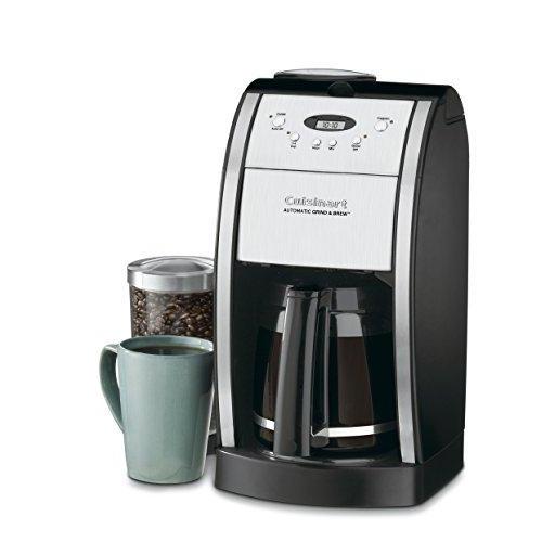 Cuisinart DGB-550BK 12 Cup Automatic Coffeemaker Grind Kitchen & Dining Cuisinart 