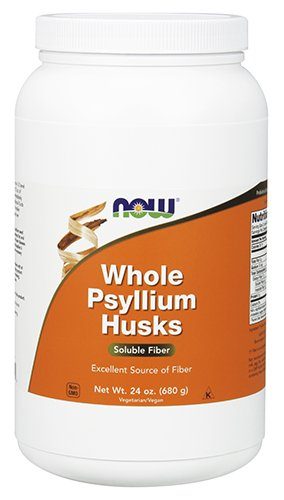 NOW Psyllium Husks Whole, 24-Ounce Supplement NOW Foods 