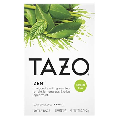 Tazo Tea Bags For an Calming Beverage Green Tea Moderately Caffeinated Tea 20 Tea Bags Grocery TAZO 