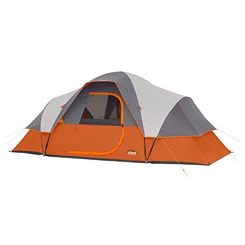 CORE 9 Person Extended Dome Tent - 16' x 9' Tent CORE 