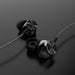 Earbuds, Betron BS10 Noise Isolating in Ear Headphones, Earphones with Microphone, Volume Control and Powerful Bass Sound Includes 3 Different Sized Pairs of Ergonomic Ear Buds and Carry Case, Black Electronics Betron 