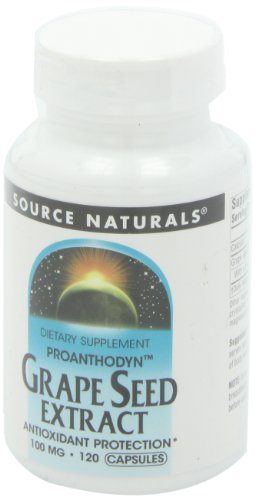 Source Naturals Proanthodyn Grape Seed Extract 100mg Antioxidant Protection - 120 Capsules Supplement Source Naturals 