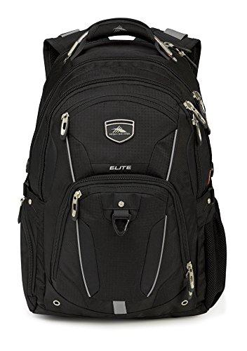 High Sierra Elite Laptop Backpack, Black Backpack High Sierra 