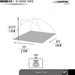 NTK Oregon GT 2 to 3 Person 5 by 7 Foot Outdoor Dome Family Camping Tent 100% Waterproof 2500mm, Easy Assembly, Durable Fabric Full Coverage Rainfly, Micro Mosquito Mesh Tent NTK 