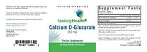 Calcium D-Glucarate | 250 mg | 60 Vegetarian Capsules | Physician-Formulated | Seeking Health Supplement Seeking Health 