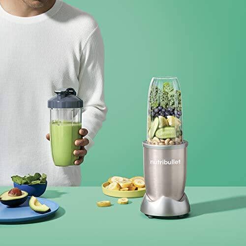 NutriBullet Pro - 13-Piece High-Speed Blender/Mixer System with Hardcover Recipe Book Included (900 Watts) Kitchen NutriBullet 