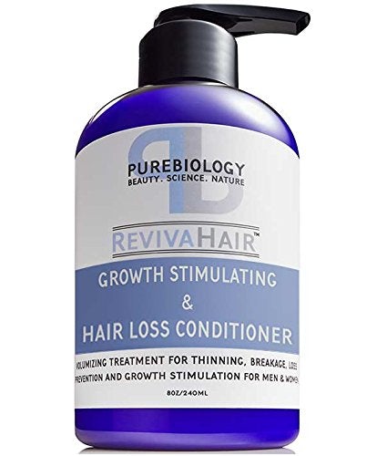 Hair Growth Stimulating Deep Conditioner with Biotin, Keratin & Breakthrough Anti Hair Loss Complex Treatment of Thinning, Dry, Damaged, Frizzy & Colored Hair for Men & Women Skin Care Pure Biology 