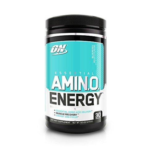 Amino Energy, Blueberry Mojito, Preworkout and Essential Amino Acids Supplement Optimum Nutrition 