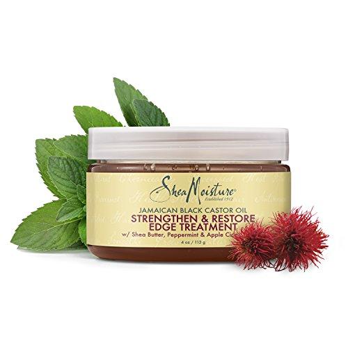 SheaMoisture 4 oz Jamaican Black Castor Oil Strengthen, Grow & Restore Edge Treatment Hair Care Shea Moisture 