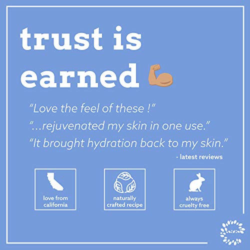 Eve Hansen Collagen Sheet Mask Set | Cruelty Free, Natural Hydrating Face Mask for Wrinkles and Dark Spots | 5X Facial Mask Sheet Face Masks Skin Care Eve Hansen 