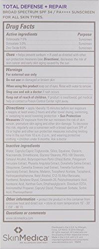 Skinmedica Total Defense Plus Repair Sunscreen, SPF 34, 2.3 Ounce Sun Care SkinMedica 