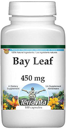 Bay Leaf - 450 mg (100 Capsules, ZIN: 511895) - 2 Pack Supplement TerraVita 