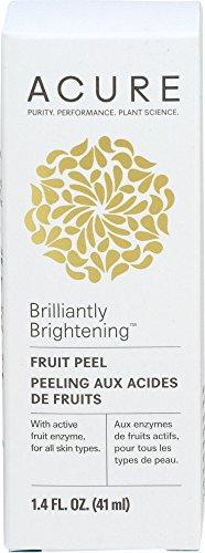Acure Brilliantly Brightening Fruit Peel, 1.4 Fluid Ounce (Packaging May Vary) Skin Care Acure 