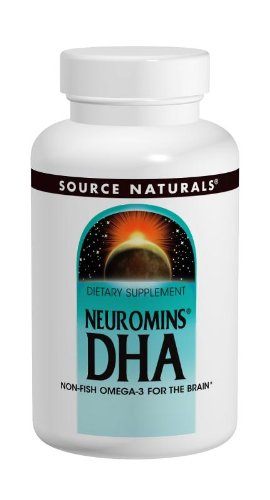 Source Naturals Neuromins DHA 200mg, Non-Fish Omega-3 for the Brain,120 Softgels Supplement Source Naturals 