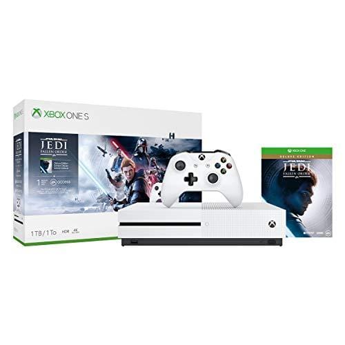 Xbox One S 1TB Console - Star Wars Jedi: Fallen Order Bundle Video Games Microsoft 