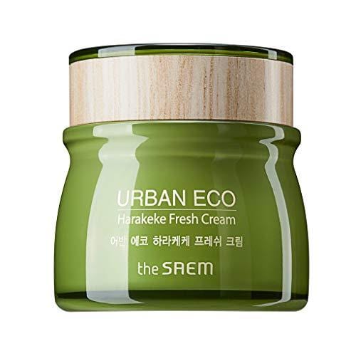 [the SAEM] Urban Eco Harakeke Fresh Cream 60ml - 81% Harakeke Extract. Lightweight Fresh Gel Moisturizing Facial Cream for Sensitive or Oily Skin Skin Care THESAEM 