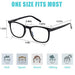 Blue Light Blocking Glasses, 2Pack Cut UV400 Computer Glasses for Anti Eyestrain Softlines Private Label AOSM 