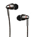1MORE Quad Driver in-Ear Earphones Hi-Res High Fidelity Headphones Warm Bass, Spacious Reproduction, High Resolution, Mic in-Line Remote Smartphones/PC/Tablet - Silver/Gray Electronics 1MORE 