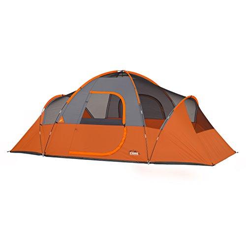 CORE 9 Person Extended Dome Tent - 16' x 9' Tent CORE 