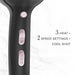 Remington Pro Hair Dryer with Pearl Ceramic Technology, Black/Pink, AC2015 Hair Dryer Remington 