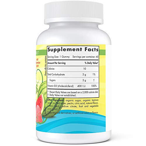 NORDIC NATURALS Vitamin D3 Kid's Gummies, 60 Count Supplement Nordic Naturals 
