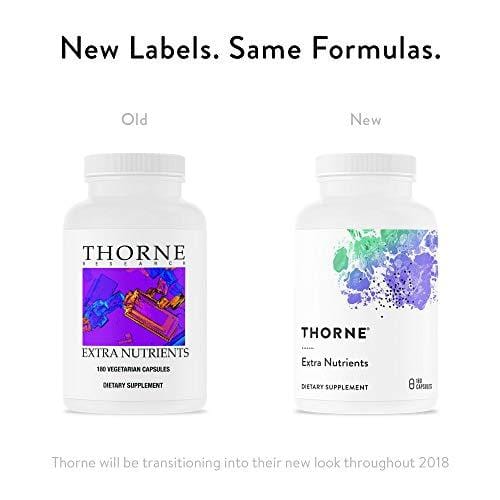 Thorne Research - Extra Nutrients - Multi-Vitamin-Mineral Supplement for Extra Antioxidant Support - 240 Capsules Supplement Thorne Research 