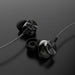 Betron BS10 Earbuds, Noise Isolating in Ear Headphones, Earphones with Powerful Bass Sound, 3.5mm Jack, Compatible with iPhone, iPad,Tablets, Laptops, Samsung and Android Smartphones, Black Electronics Betron 