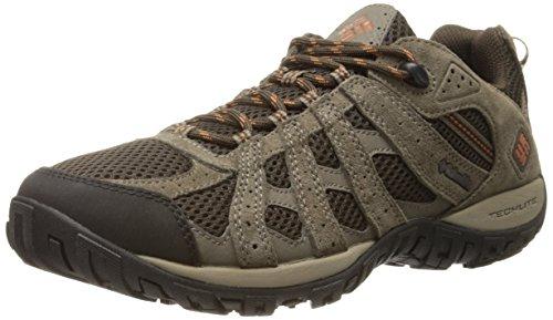 Columbia Men's Redmond Trail Shoe, Cordovan/Dark, 10.5 M US Men's Hiking Shoes Columbia 