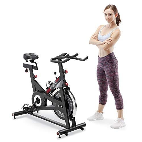 Circuit Fitness Club 30 lbs. Flywheel Revolution Cycle for Cardio Workout – Adjustable Manual Resistance Mechanism – AMZ-948BK Sports CIRCUIT FITNESS 