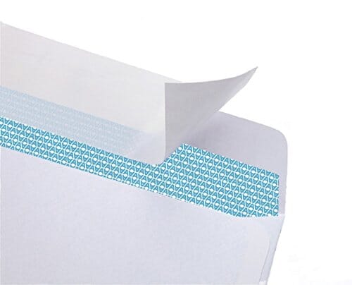 500#10 Double Window SELF Seal Security Envelopes - for Invoices, Statements & Documents, Security Tinted - EnveGuard, Size 4-1/8 x 9-1/2 -White - 24 LB - 500 Count (30001) Office Product Aimoh 