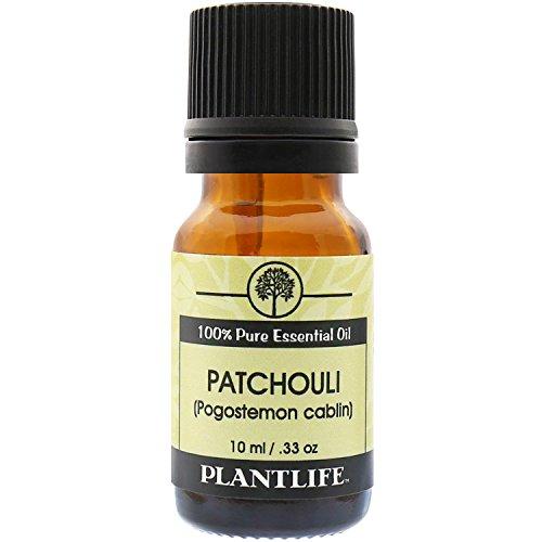 Plantlife, Patchouli, 100% Pure High Grade Quality Essential Oil, 10 Milliliter Essential Oil Plantlife 