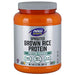 NOW Sports Sprouted Brown Rice Protein Powder,2-Pound Supplement Now Sports 