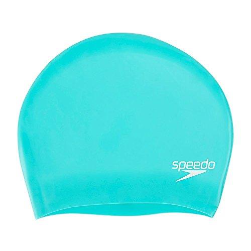 Speedo-Swim hats-Long Hair Cap-Green- Swim Cap Speedo 