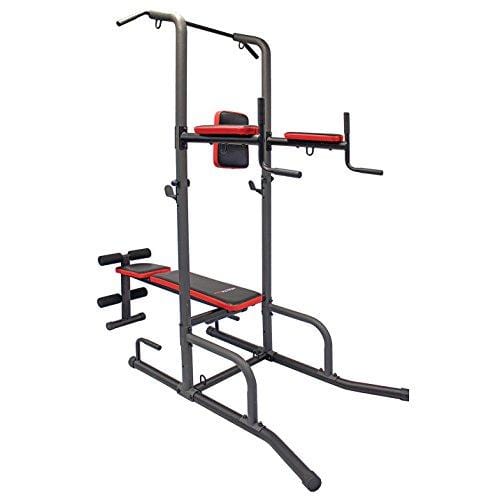 Health Gear CFT2.0 Functional Fitness Gym Style Training Power Tower & Adjustable Workout Bench System for Pull Ups and Dips Sports Health Gear 