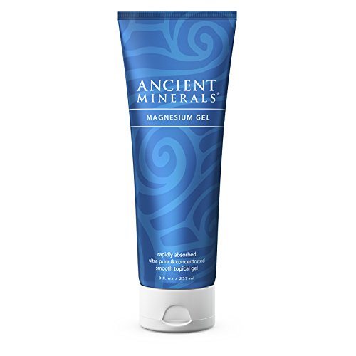 Ancient Minerals Magnesium Gel with Aloe Vera - Topical Magnesium Gel Tube of Pure Organic Magnesium Chloride Best for Sports Recovery and Massage Therapy (8oz) Supplement Ancient Minerals 