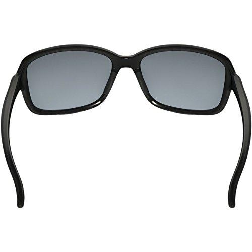 Oakley Women's Cohort Polarized Rectangular Sunglasses, Polished Black, 61 mm Sunglasses for Women Oakley 
