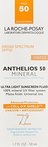 La Roche-Posay Anthelios Ultra-Light Tinted Mineral Sunscreen SPF 50, 1.7 Fl. Oz. Sun Care La Roche-Posay 